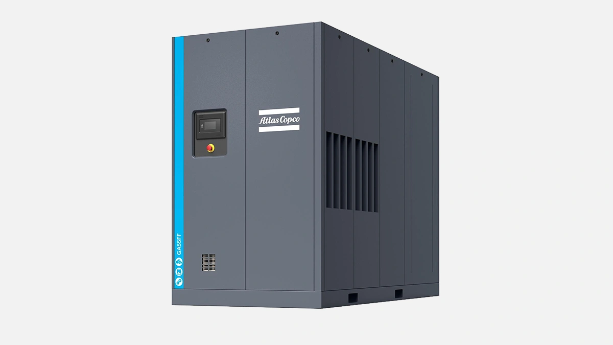 Atlas Copco GA 37-90 oil-injected screw compressor photo