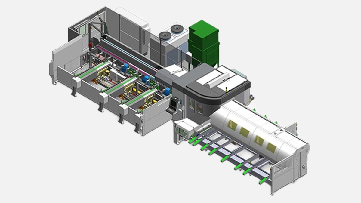 BLM GROUP LT8.20 Lasertube drawing