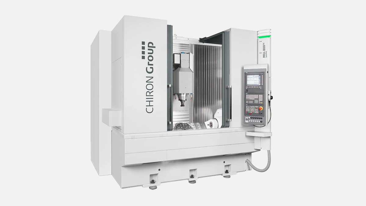 CHIRON — MILL 800 five axis baseline