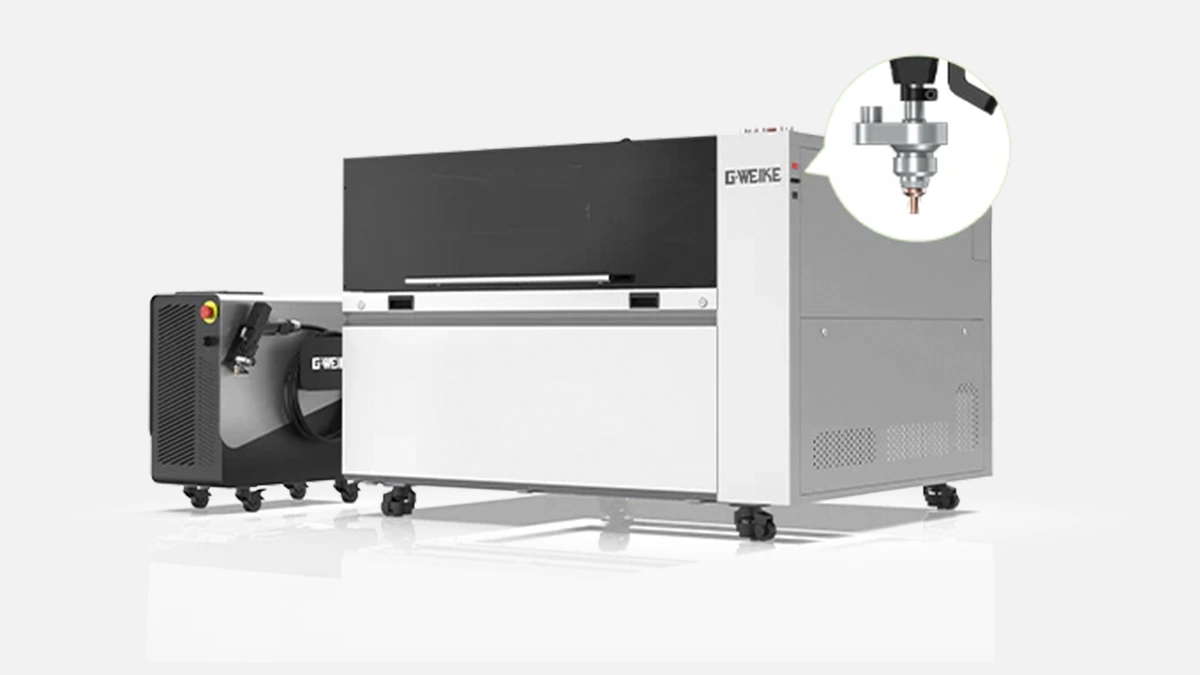 GWEIKE M Series Multi-process CNC Fiber & CO₂ Laser System