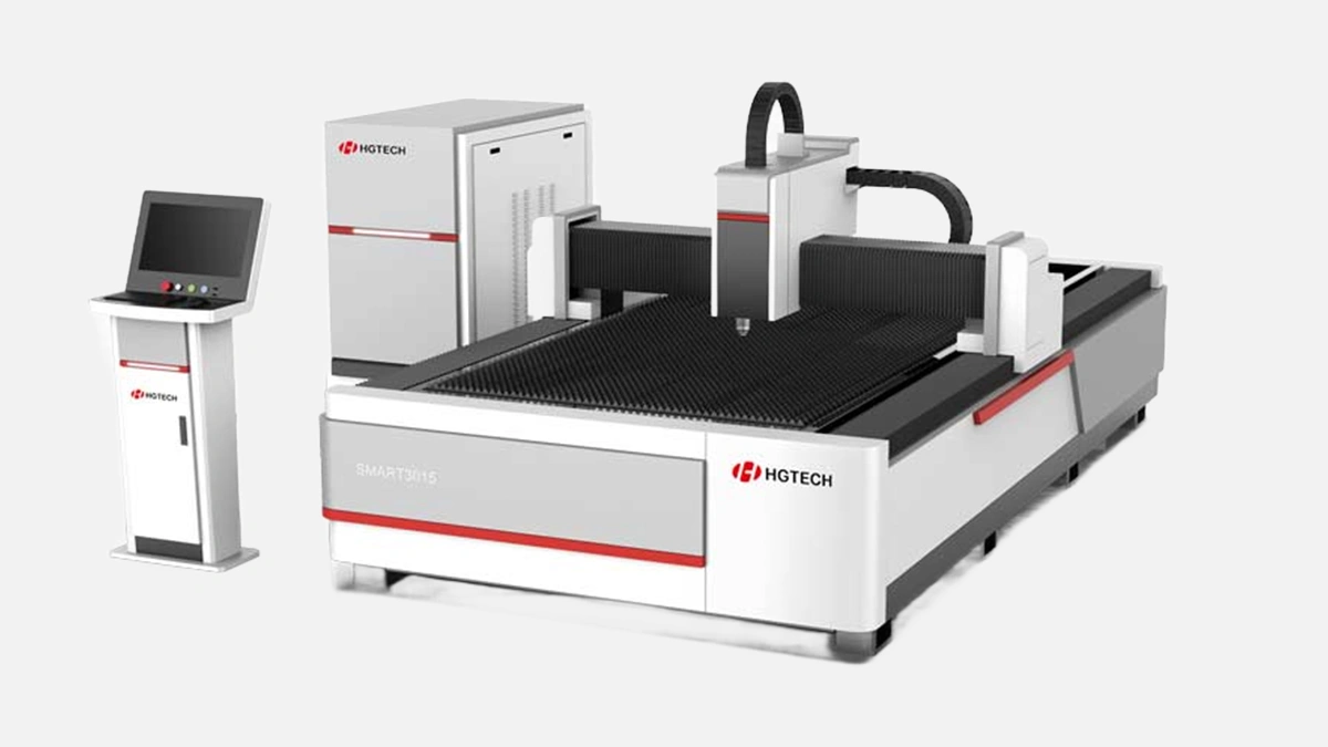 HGTECH SMART3015E Fiber Laser Cutting Machine