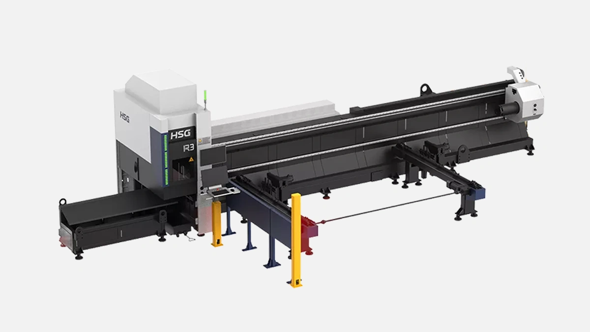 HSG_Laser R3R Heavy-Duty Tube Laser Cutting Machine