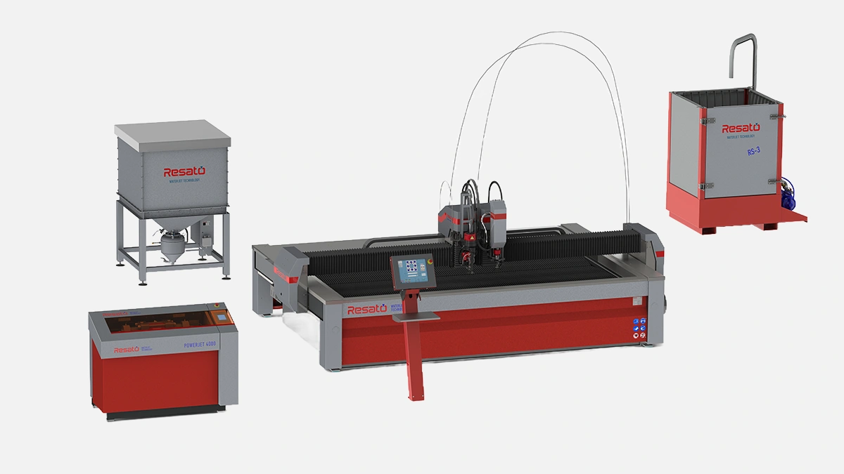 Resato ACM 3015 Waterjet Cutting Machine photo