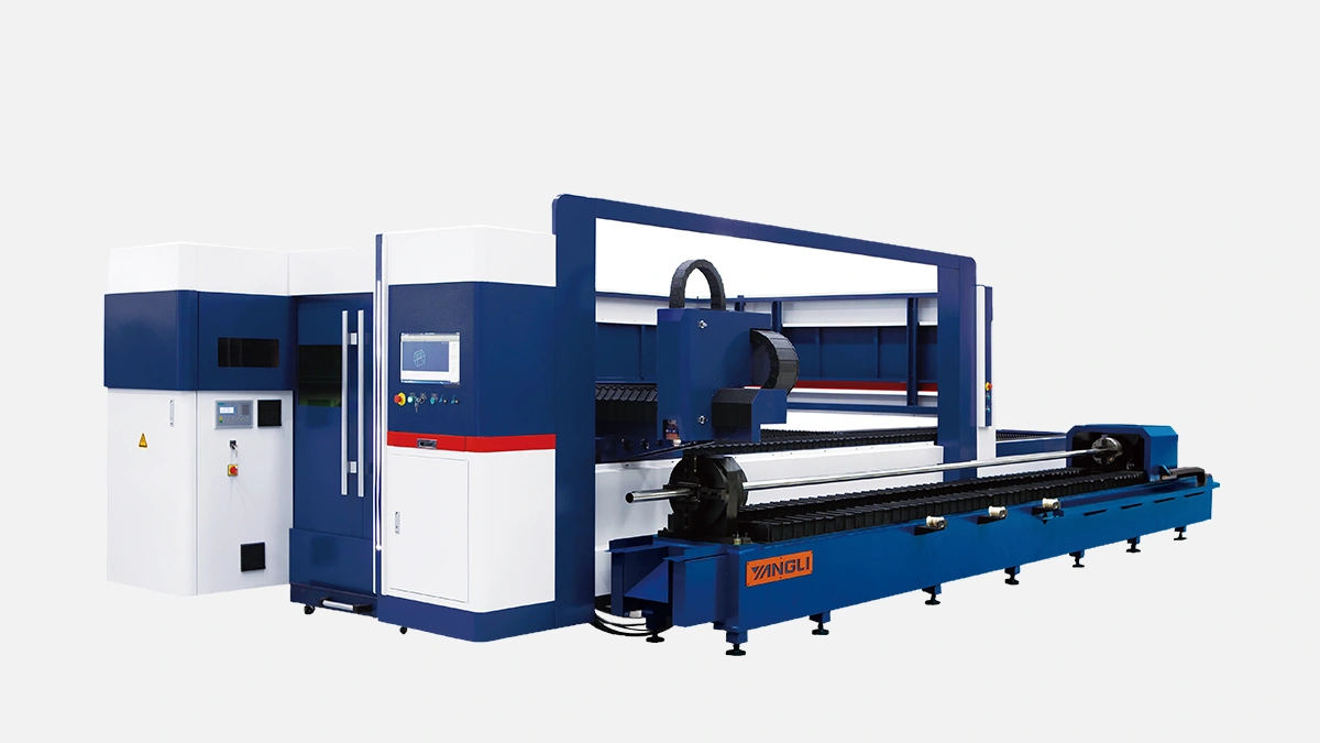 Yangli GL Series CNC Fiber Laser Cutting Machine GL3015FT full view
